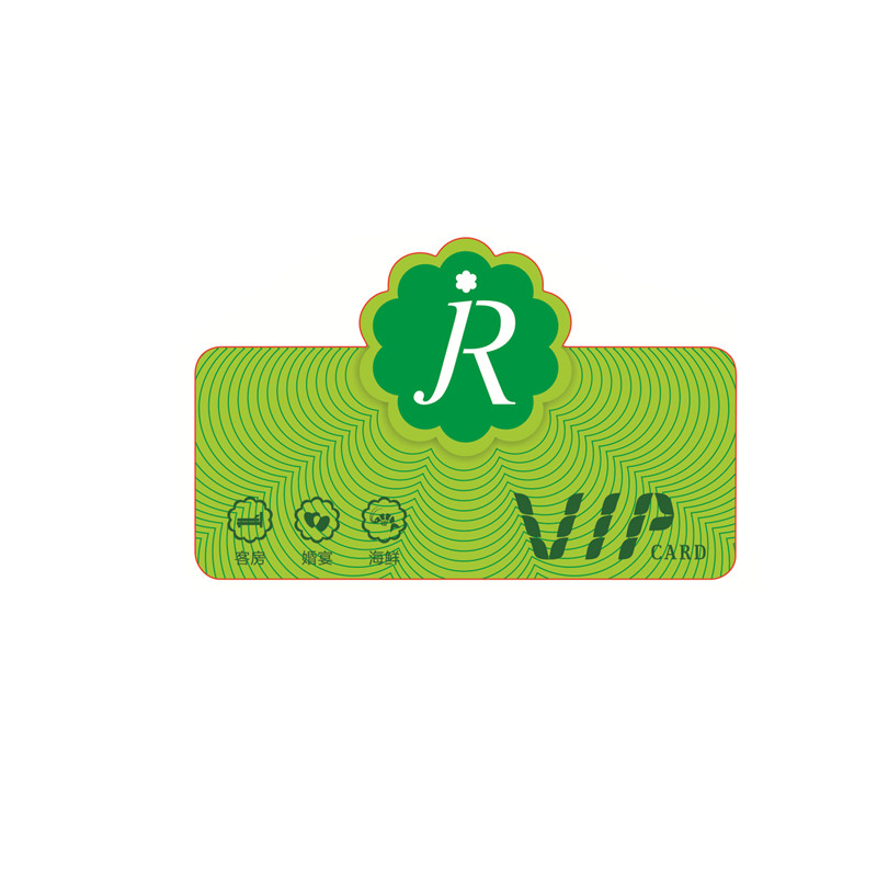 Geformte Karte PVC VIP